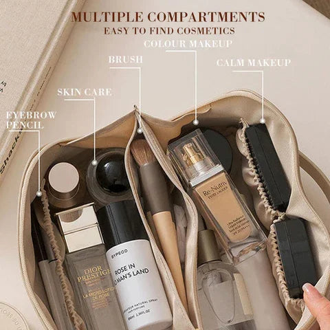 Cosmetic Bag | Toiletry Bag | Multi Pocket | Vanity Bag Makeup | Makeup Bag-Allison Arch