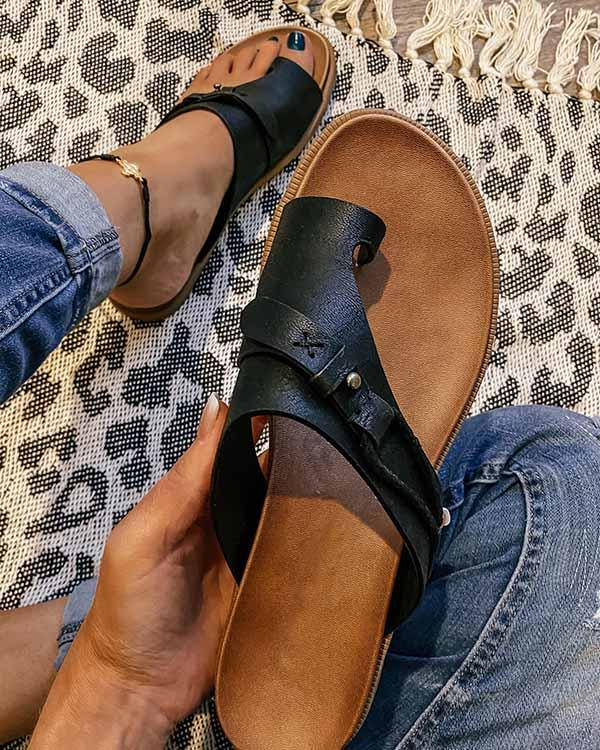 Orthopedic Sandals | Slip-On | Arch Fit | Flat Sandals | Women's Slides-Allison Arch
