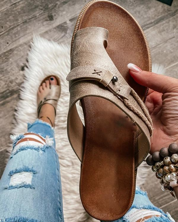 Orthopedic Sandals | Slip-On | Arch Fit | Flat Sandals | Women's Slides-Allison Arch