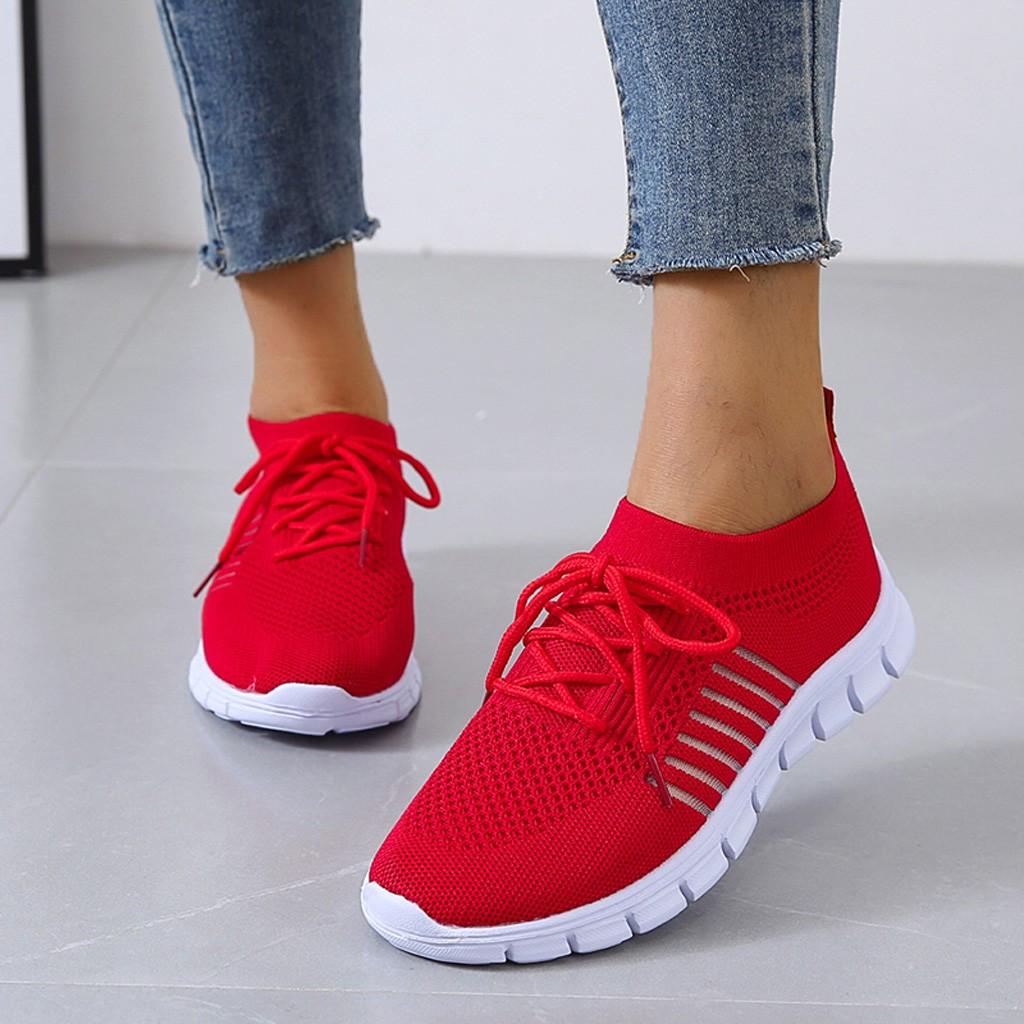 Slip-On Sneakers - Breathable- Orthopedic - Mesh Sneakers - Women's Trainers-Allison Arch