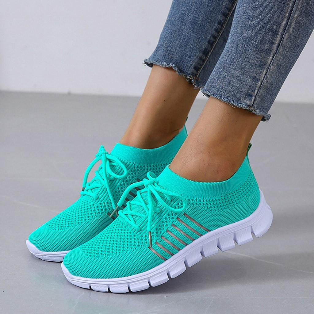 Slip-On Sneakers - Breathable- Orthopedic - Mesh Sneakers - Women's Trainers-Allison Arch