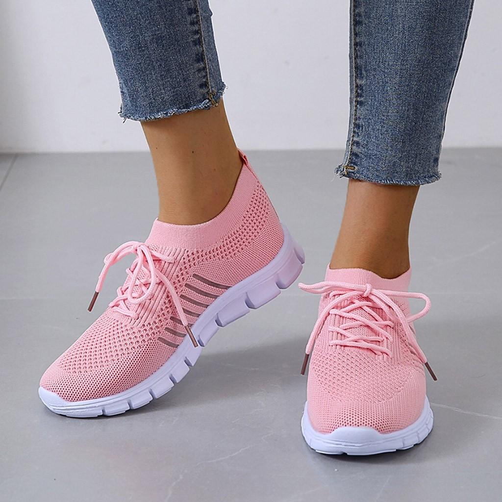 Slip-On Sneakers - Breathable- Orthopedic - Mesh Sneakers - Women's Trainers-Allison Arch