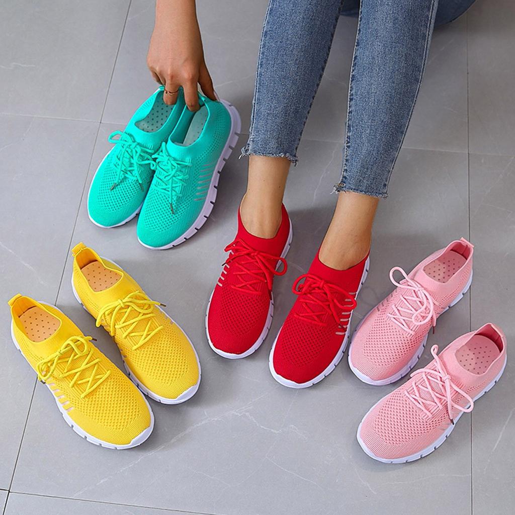 Slip-On Sneakers - Breathable- Orthopedic - Mesh Sneakers - Women's Trainers-Allison Arch