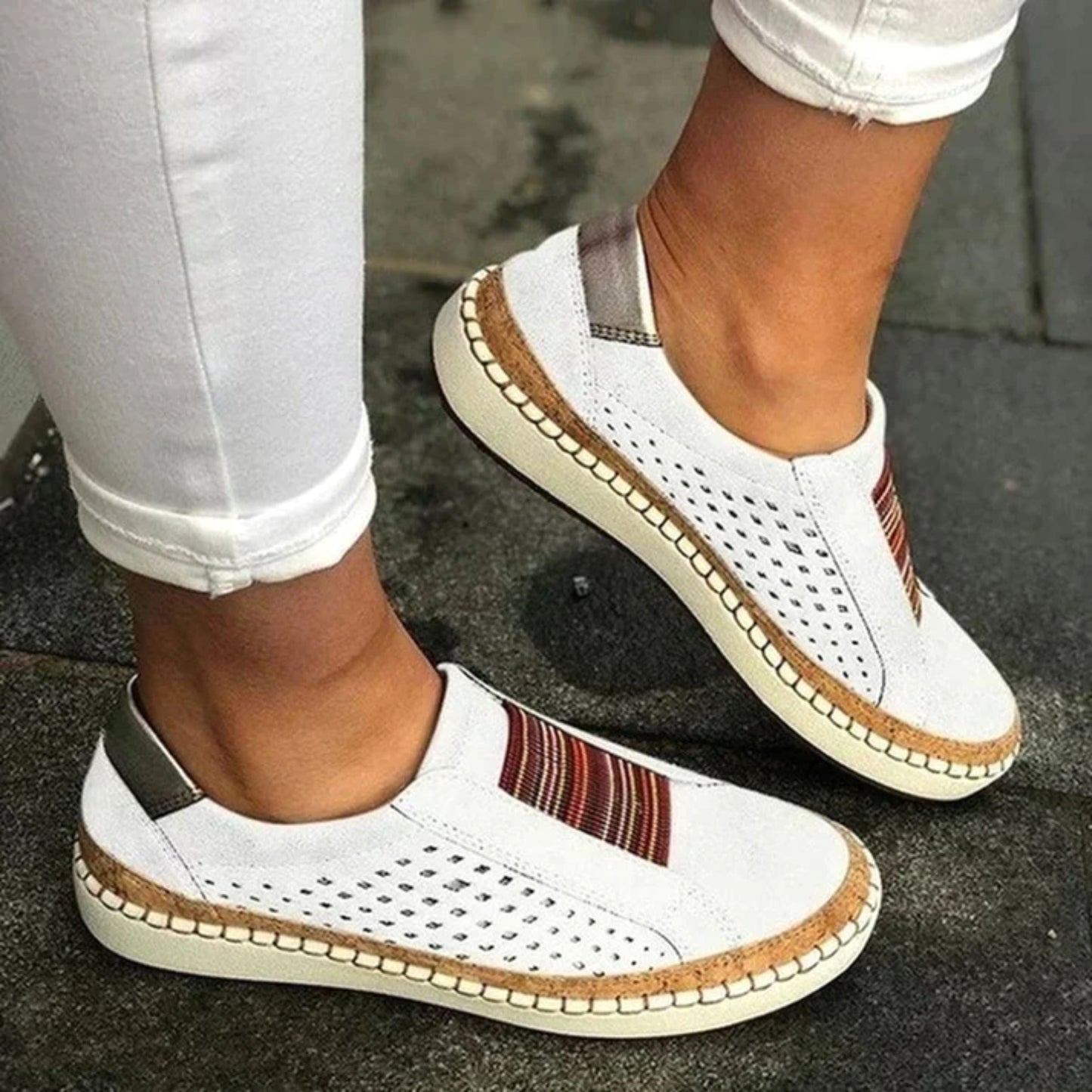 Walking Shoes - Ergonomic - Slip-On - Orthopedic Shoes - Women's shoes-Allison Arch