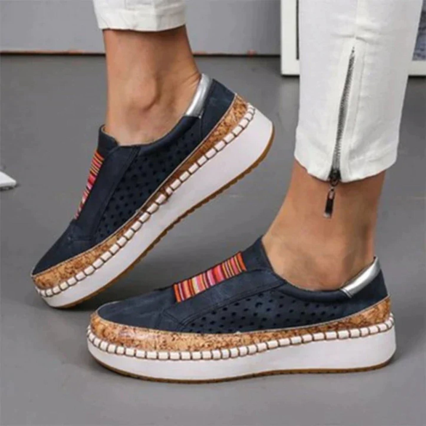 Walking Shoes - Ergonomic - Slip-On - Orthopedic Shoes - Women's shoes-Allison Arch