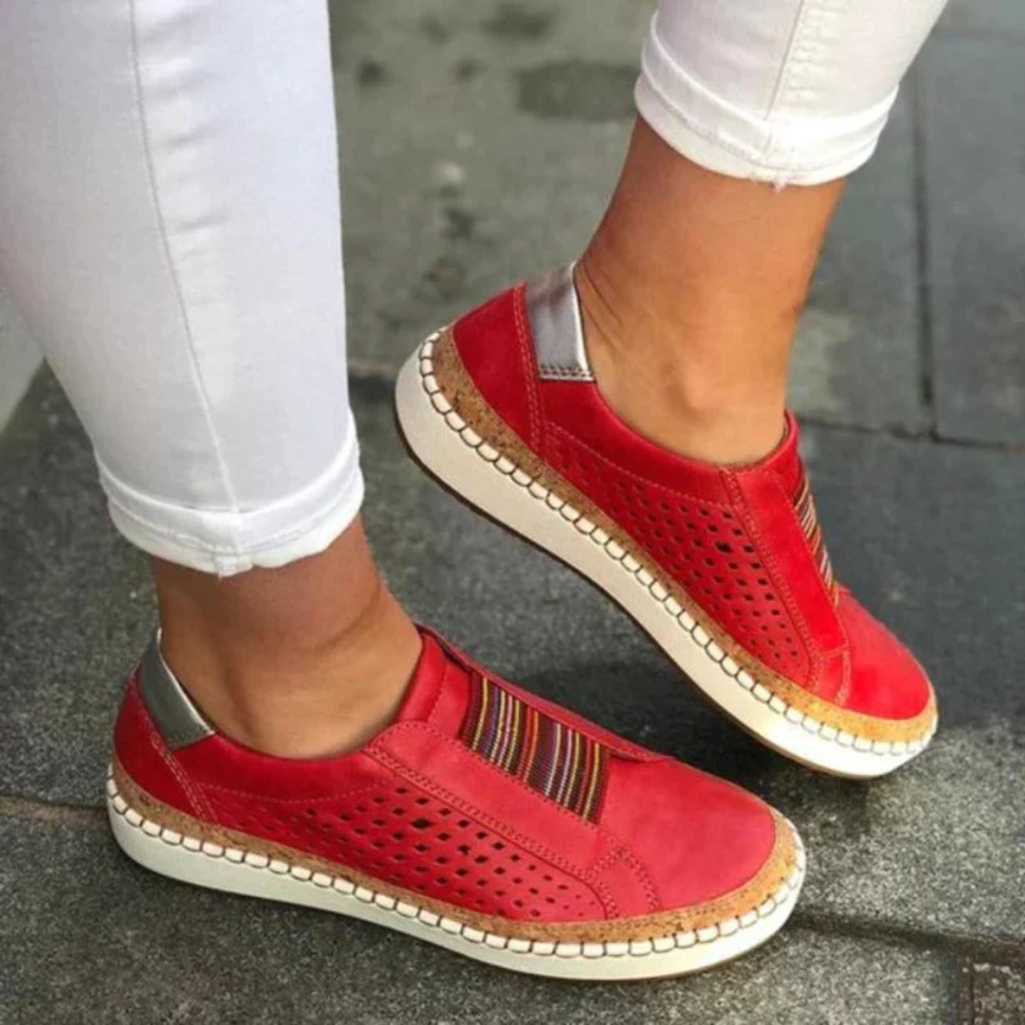 Walking Shoes - Ergonomic - Slip-On - Orthopedic Shoes - Women's shoes-Allison Arch