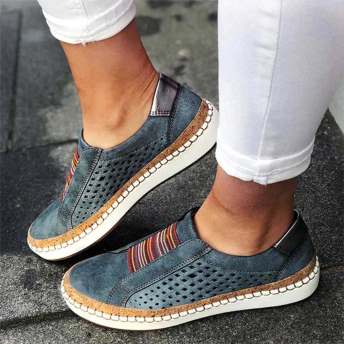 Walking Shoes - Ergonomic - Slip-On - Orthopedic Shoes - Women's shoes-Allison Arch