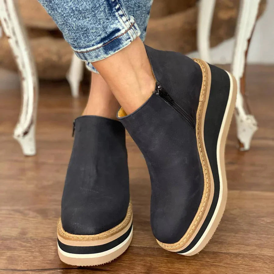 Wedge Boots - Orthopedic - Platform - Ankle Boots - Women's Boots-Allison Arch