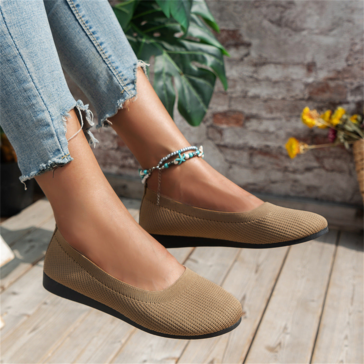 Ballerina Shoes - Slip-On - Comfortable - Orthopedic Ballet Flats - Women's Shoes-Allison Arch