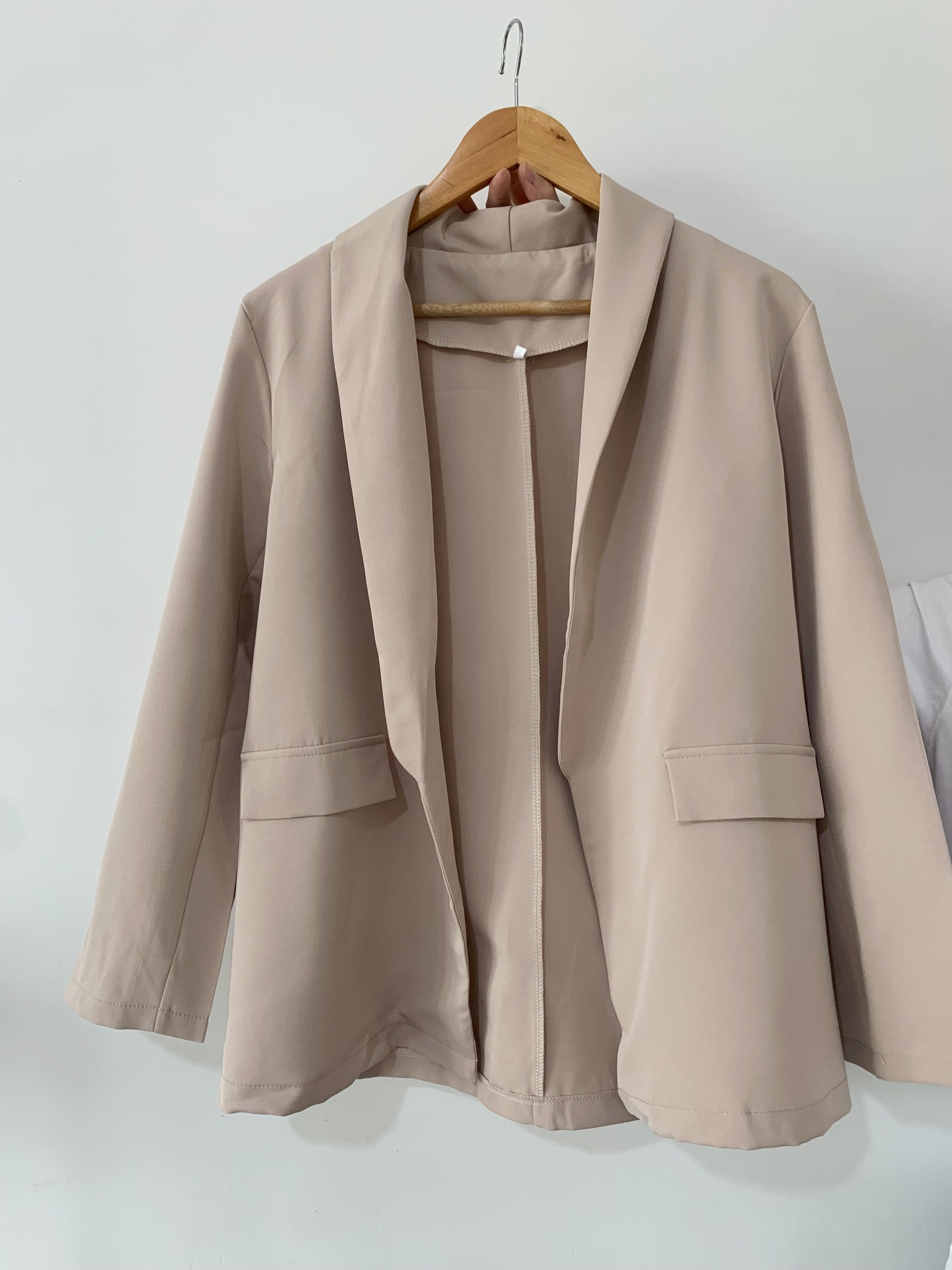 Long Blazer | Open Front | Longline | Blazer Jacket | Women's Blazer-Allison Arch