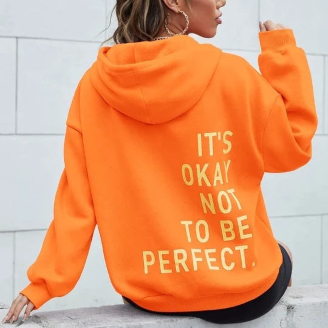 Oversized Hoodie | Comfy | Loose Fit | Text Hoodie | Women's Hoodie-Allison Arch