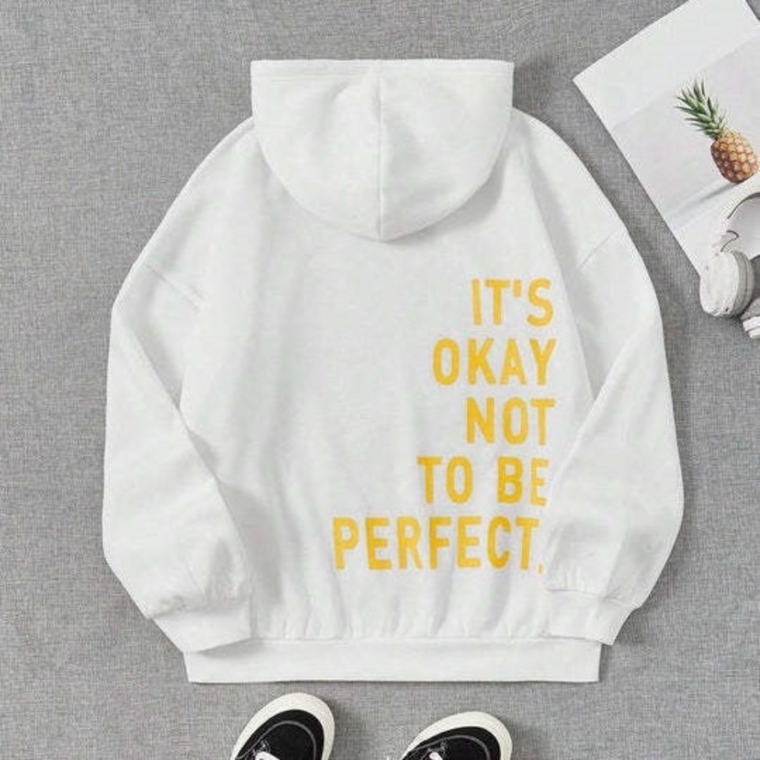 Oversized Hoodie | Comfy | Loose Fit | Text Hoodie | Women's Hoodie-Allison Arch