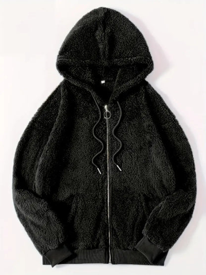 Teddy Coat-Black-S-Allison Arch