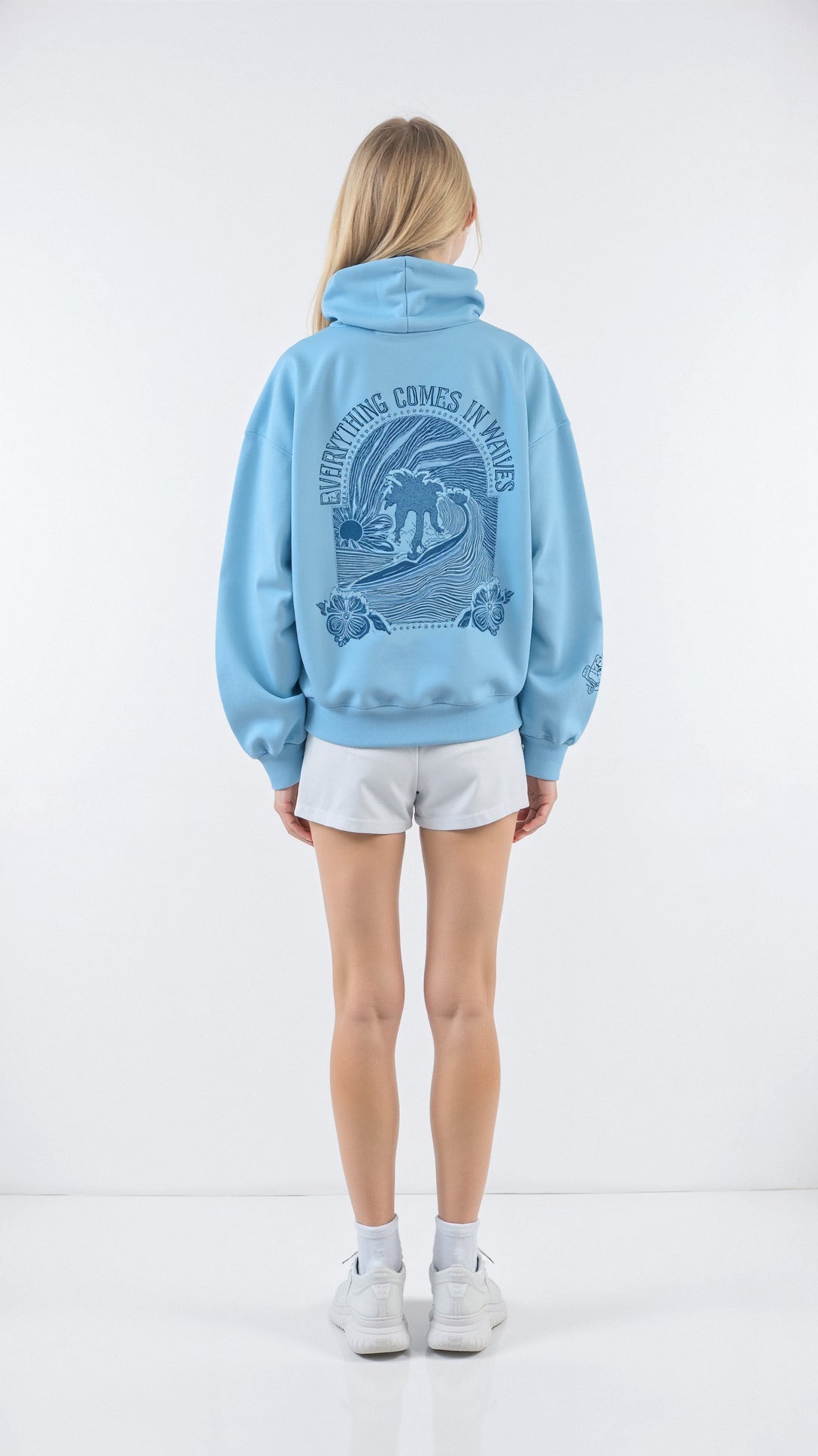 Women's Hoodie - Printed - Comfy - Pullover Hoodie - Oversized Hoodie-Allison Arch