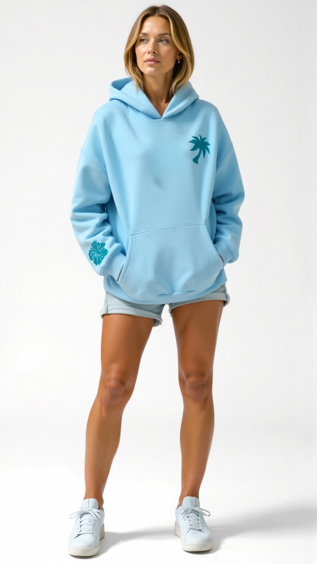 Women's Hoodie - Printed - Comfy - Pullover Hoodie - Oversized Hoodie-Allison Arch