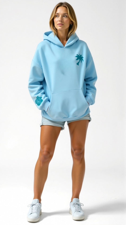 Women's Hoodie - Printed - Comfy - Pullover Hoodie - Oversized Hoodie-Allison Arch