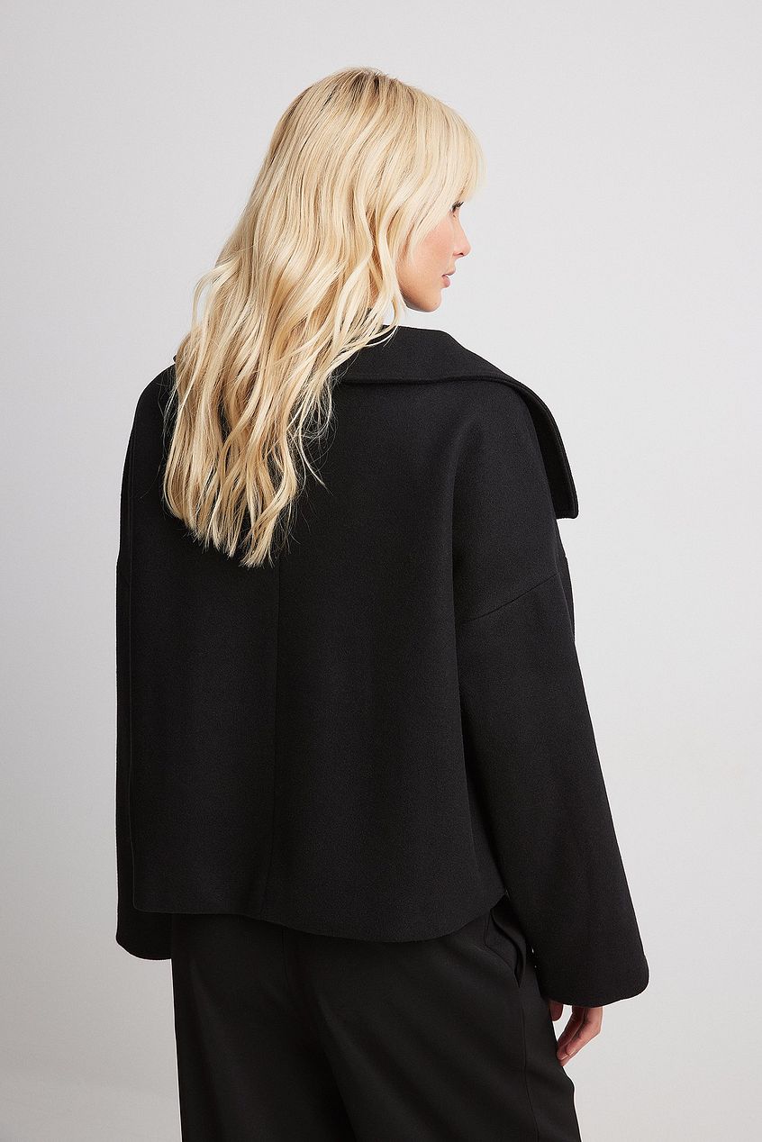 Woolen Jacket - Women's Short Double Breasted Coat for Autumn-Allison Arch