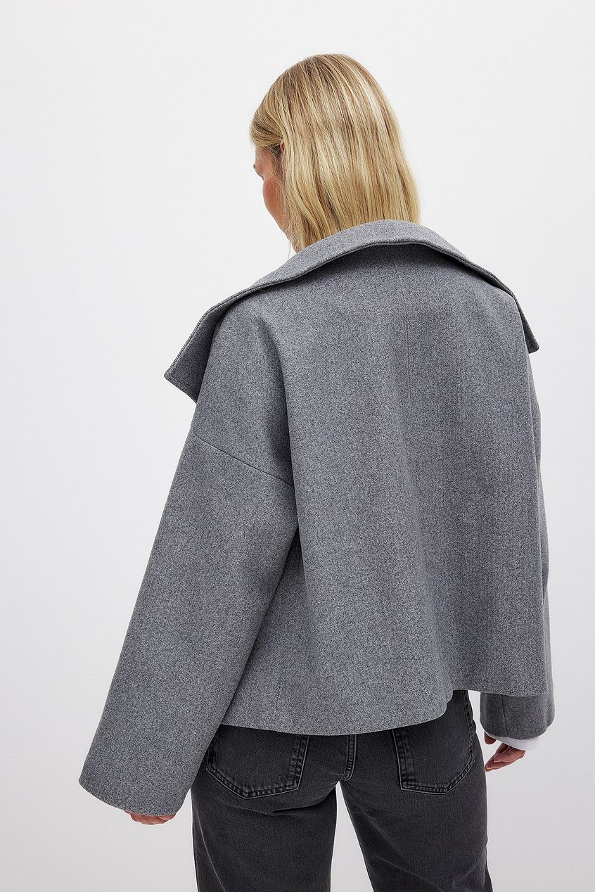 Woolen Jacket - Women's Short Double Breasted Coat for Autumn-Allison Arch