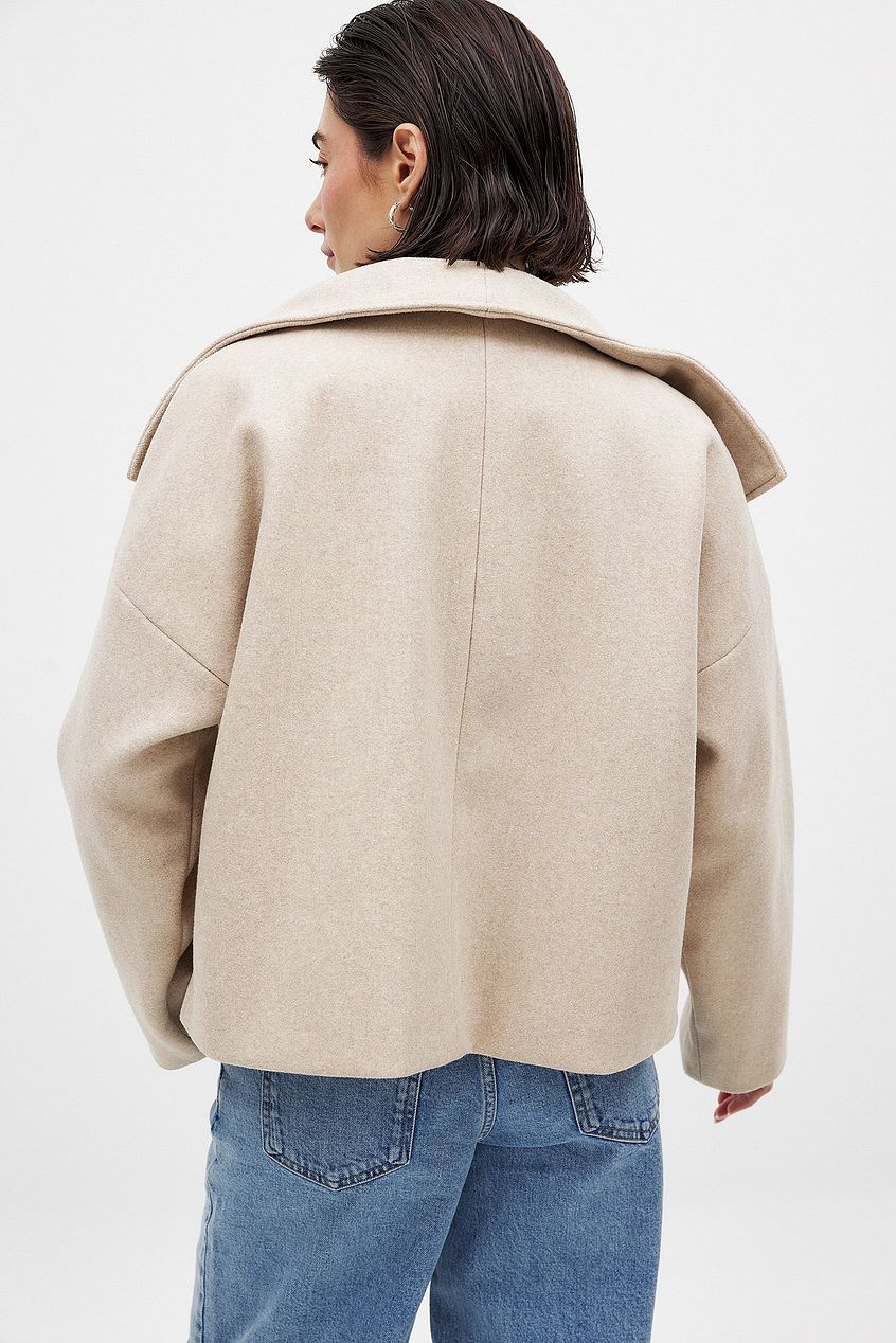 Woolen Jacket - Women's Short Double Breasted Coat for Autumn-Allison Arch