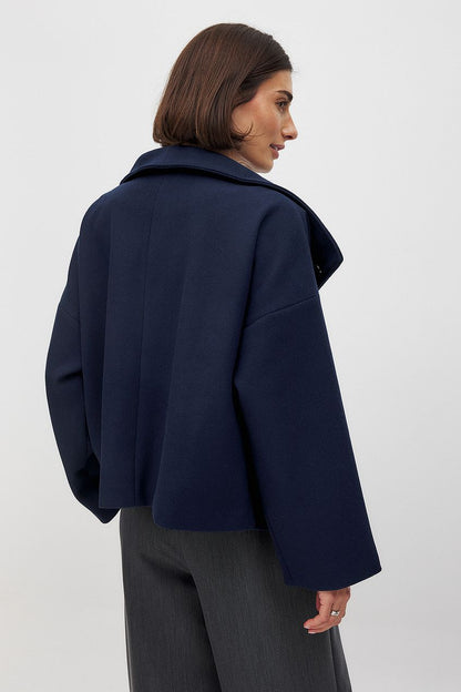 Woolen Jacket - Women's Short Double Breasted Coat for Autumn-Allison Arch